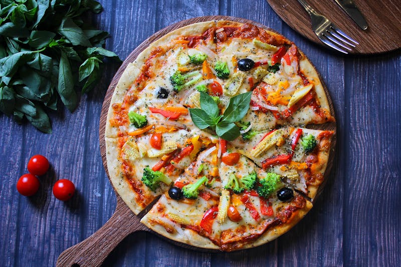 Vegan pizza